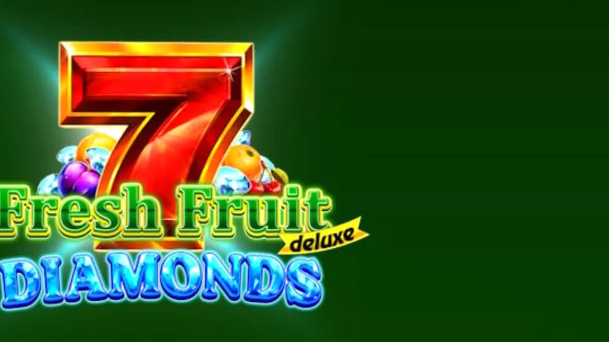 Fresh Fruit Deluxe Diamonds স্লটের উজ্জ্বল এবং রঙিন ইন্টারফেস